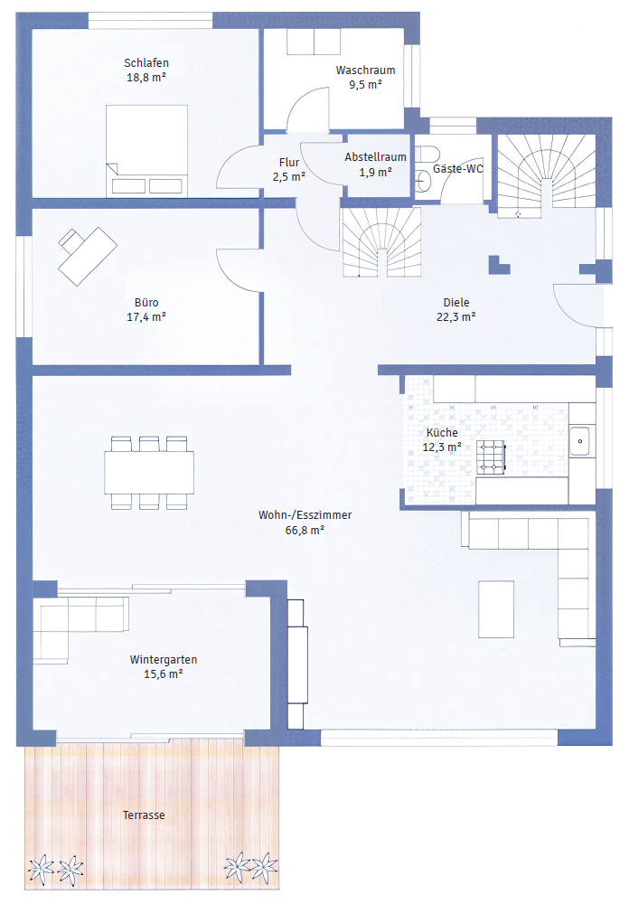 Grundriss Erdgeschoss